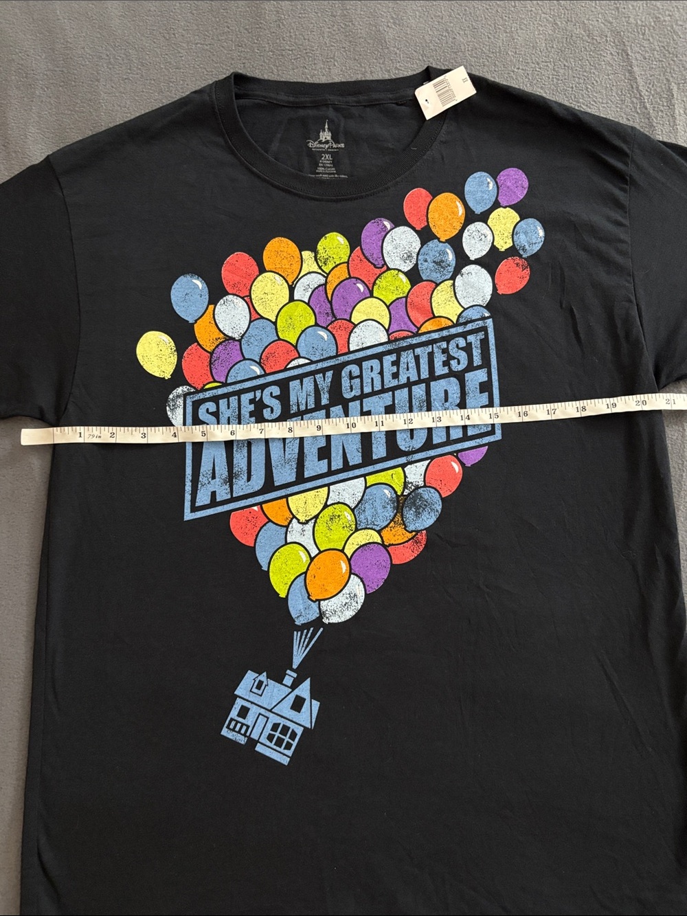 NWT Disney Parks Up She’s My Greatest Adventure Balloon Tee 2XL Pixar - Picture 3 of 6